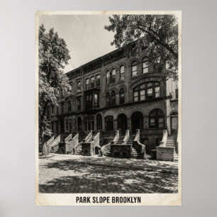 Poster Park Slope Brooklyn New York