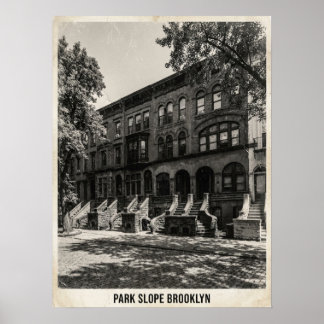 Poster Park Slope Brooklyn New York