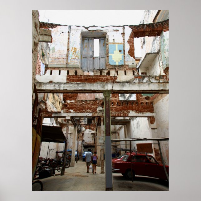 Poster Parking intérieur (Devant)