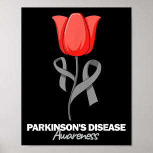 Poster Parkinsons Sensibilisation à la maladie Mois d'avr