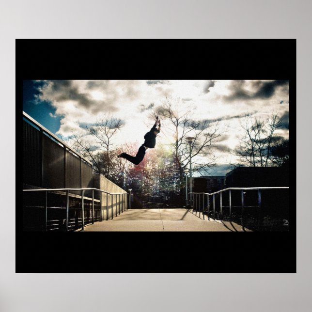 Poster Parkour (Devant)