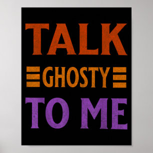 Poster Parle-moi fantomatiquement Costume drôle d'Hallowe