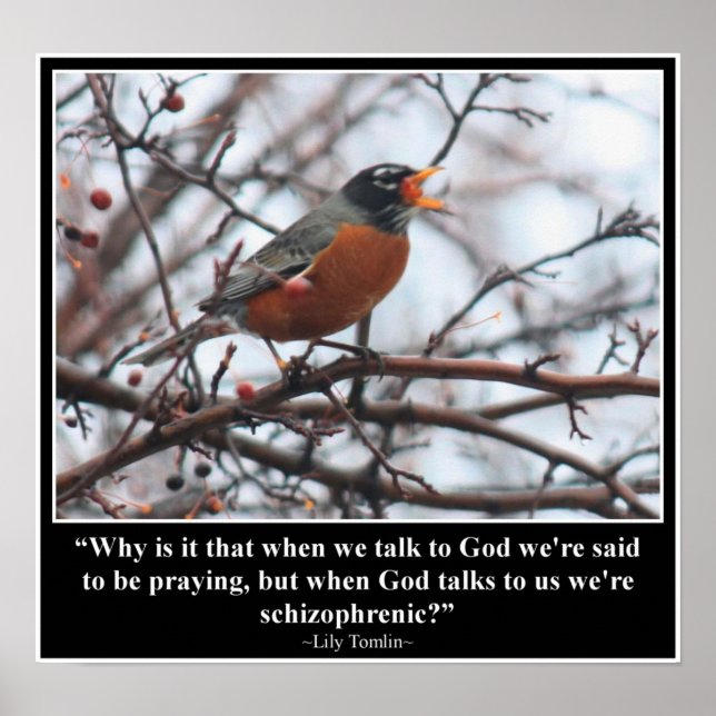 Poster Parlez à Dieu (Devant)