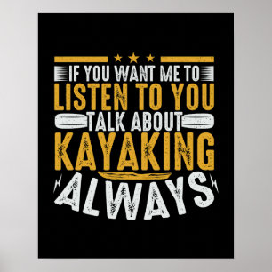 Poster Parlez-Moi De Kayak