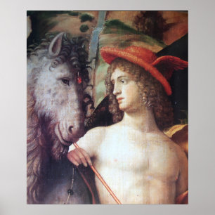 POSTER PARNASSUS / MERCURY WITH PEGASUS