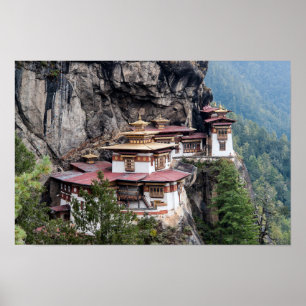 Poster Paro Taktsang : le monastère du nid de tigre - Bho