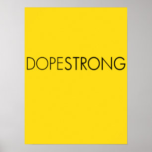 POSTER PARODIE DE DOPESTRONG LANCE ARMSTRONG