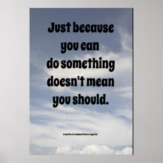 Poster Paroles de sagesse.