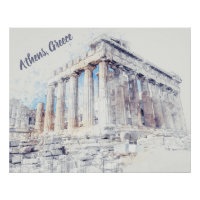 Parthénon des sites antiques à Athènes, Grèce