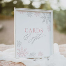 Parties scintillant d'hiver Onederland Cartes et c