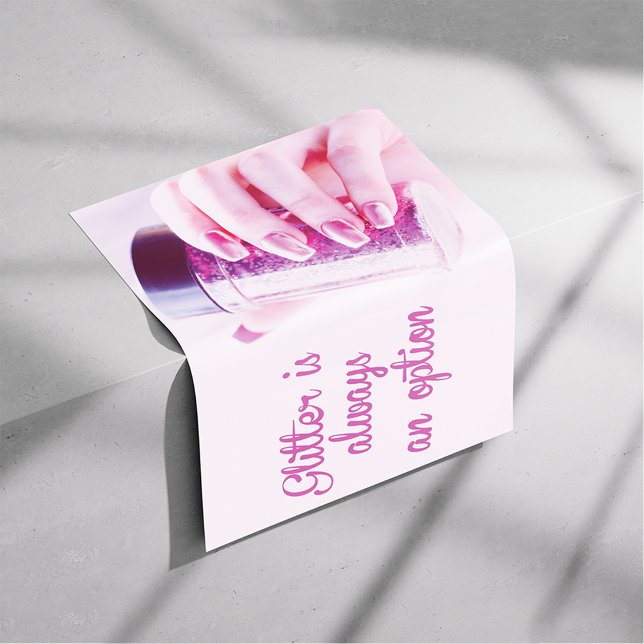 Poster Parties scintillant vous fait briller, clou salon  (Créateur téléchargé)