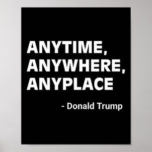 Poster Partout Donald Trump 2024 Citation 2