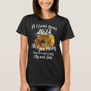 Poster Party 2024 Tshirt Mug Magnet Napkin Photo