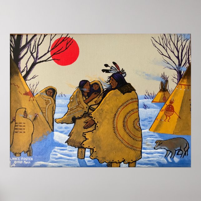 Poster "Pas de buffle" (Devant)