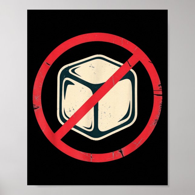 Poster Pas de glace  (Devant)