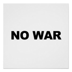 Poster Pas de guerre