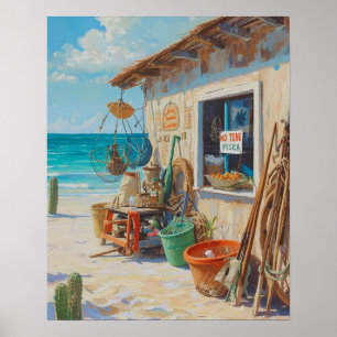 Poster Pas de pêche bonairienne