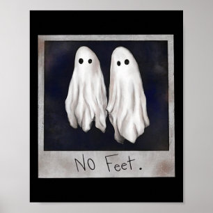 Poster Pas de pieds Ghost Halloween Witch Lydia Bleach Éf