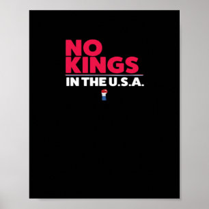 Poster Pas de rois aux États-Unis Graphique tendance