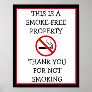 Poster Pas de tabac dans ce bâtiment S'il vous plaît sign