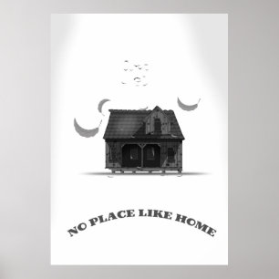 Poster Pas d'endroit comme la maison