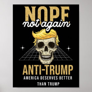 Poster Pas encore Anti-Trump 2024