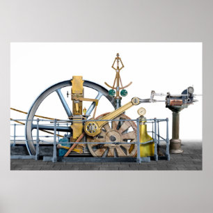 Poster Pas une machine de vapeur…