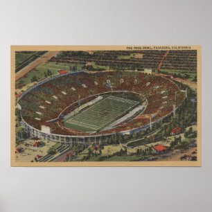Poster Pasadena, Californie - The Rose Bowl