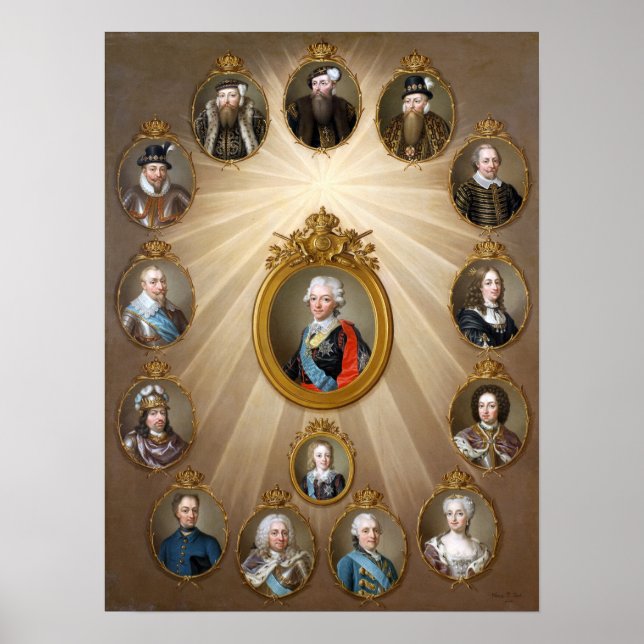 Poster Pasch - Pourcentage Gustav (Devant)