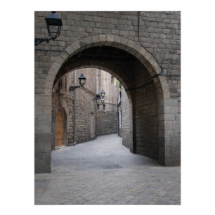 Poster Passage de Barcelone — Passage vertical