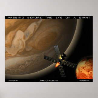 Poster Passage devant l'oeil d'un géant