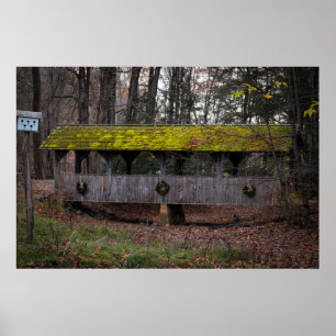Poster Passerelle en automne