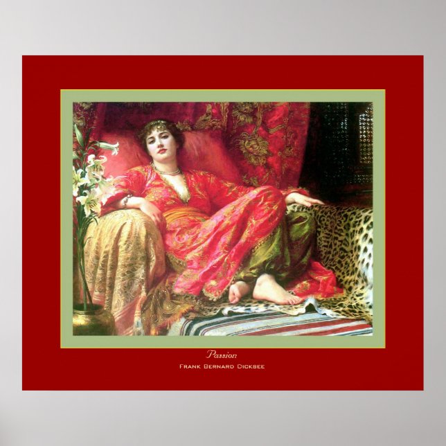 Poster Passion~ Frank Bernard Dicksee (Devant)