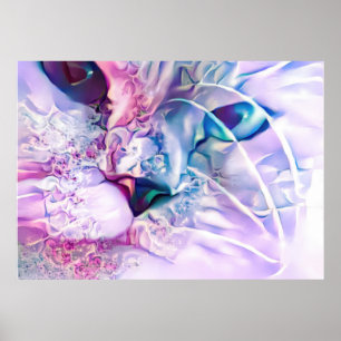 Poster Pastel Cat Dreamscape