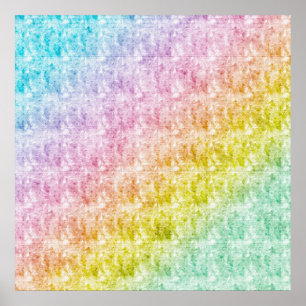Poster Pastel Rainbow