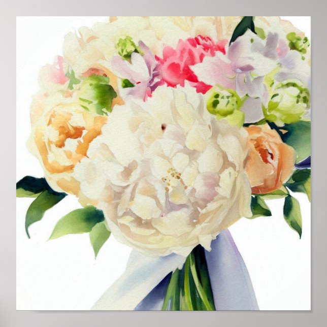 Poster Pastels romantiques, Bouquet des participants (C) (Devant)