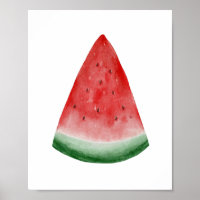 pastèque aquarelle. Fruit d'été tropical