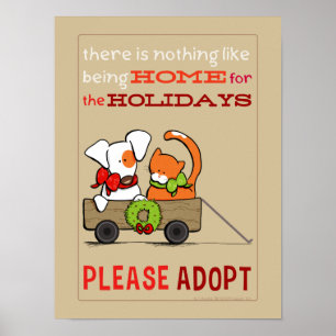 Poster Patch d'adoption pour animaux de compagnie n Rusty