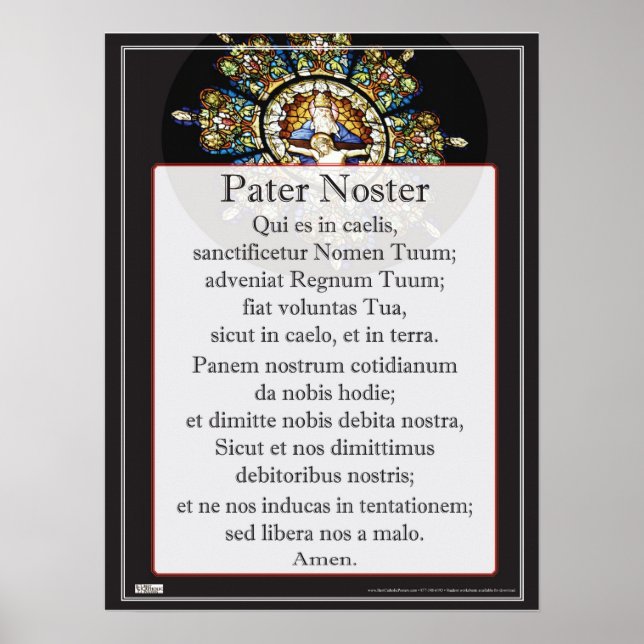 Poster Pater Noster (Devant)