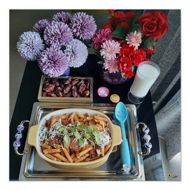 POSTER PÂTES & FLEURS (Devant)