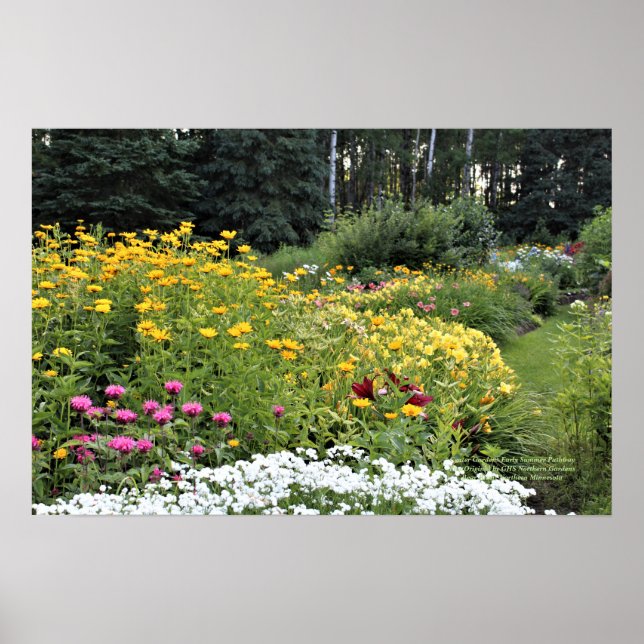 Poster Pathway du Centre Early Summer Gardens (Devant)