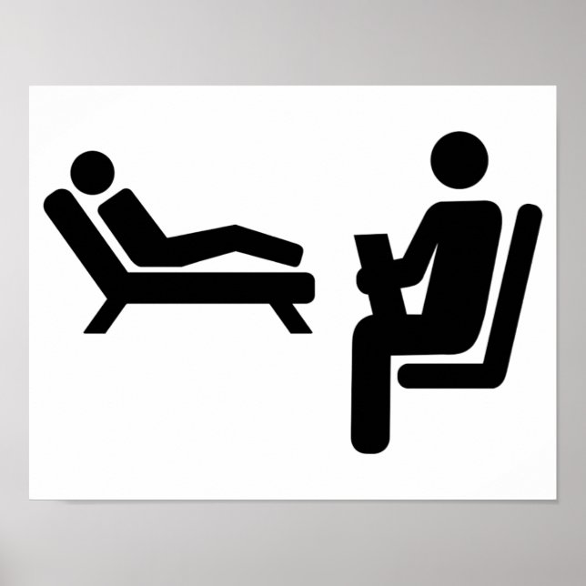 Poster Patient psychologue (Devant)