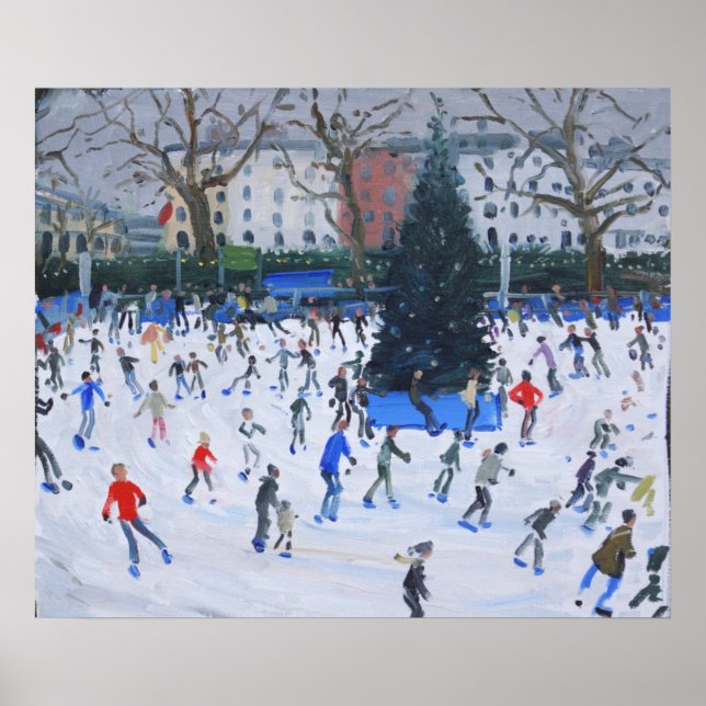 Poster Patinage Musée d'histoire naturelle 2012 (Devant)