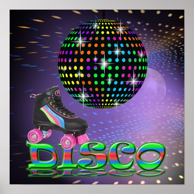 Poster Patins DISCO - SRF (Devant)