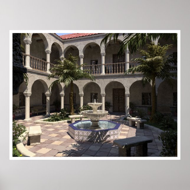 Poster Patio (Devant)