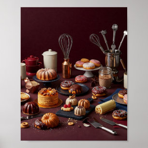 Poster Pâtisserie