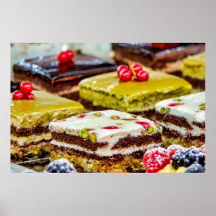 Poster Pâtisserie italienne