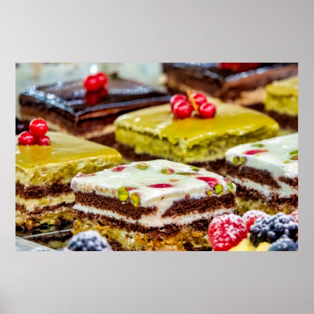 Poster Pâtisserie italienne (Devant)