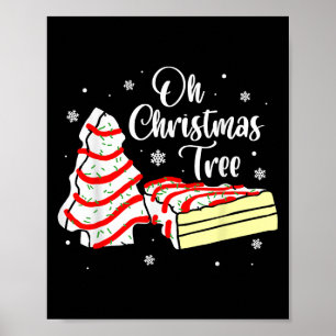 Poster Pâtisseries Sapin de Noël Groovy Debbie Becky Jen 