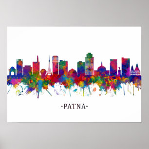 Poster Patna Bihar Skyline